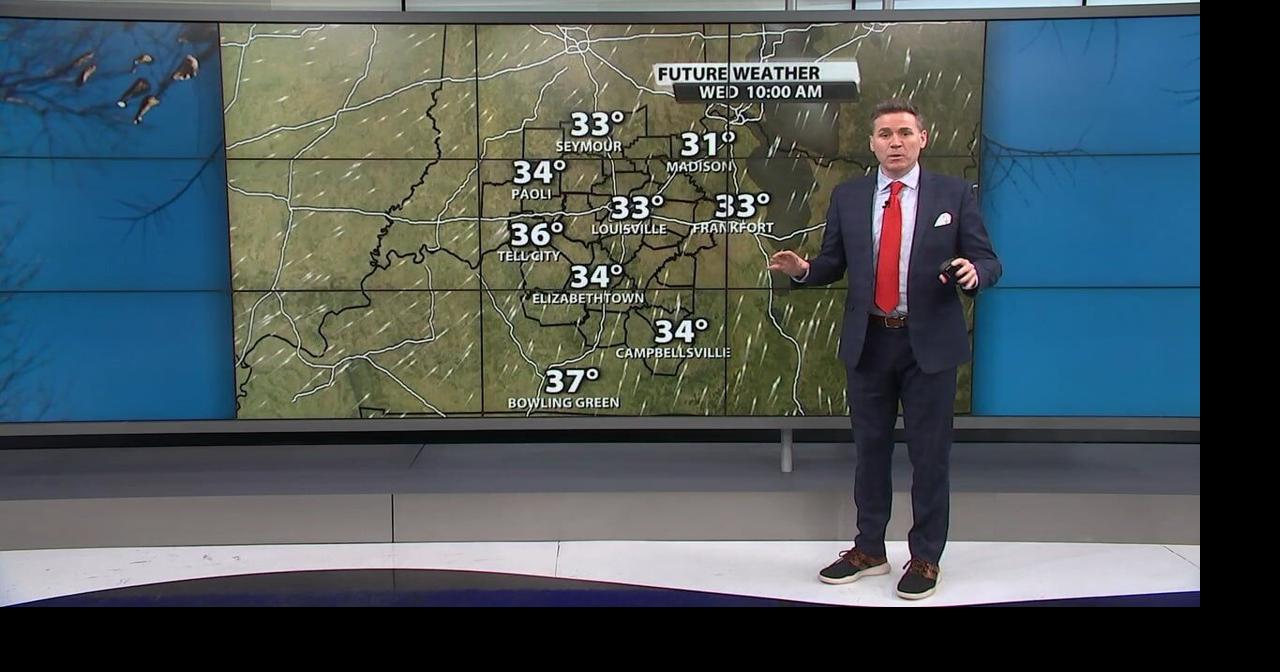 Jude Redfield's Wednesday morning forecast Weather