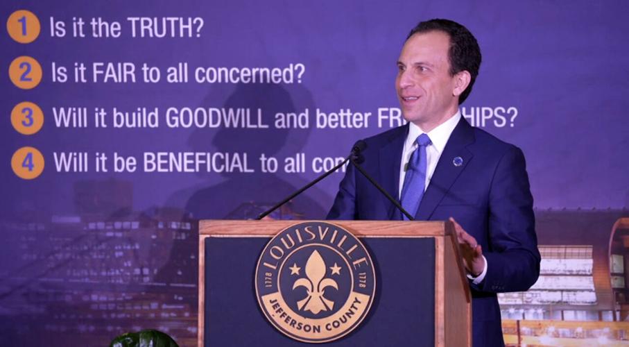 Louisville Mayor Craig Greenberg delivers inaugural State of the City Address