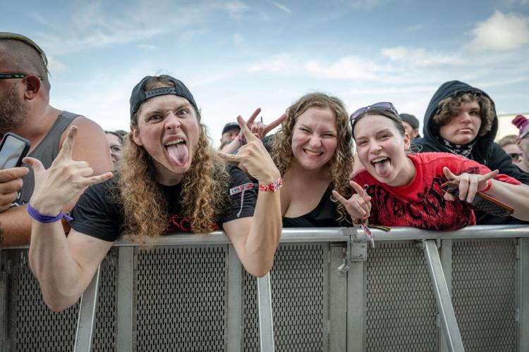 Fans on the rail at the Louder Than Life Festival on September, 21, 2025 in Louisville, Kentucky (93 of 175) (1).jpg