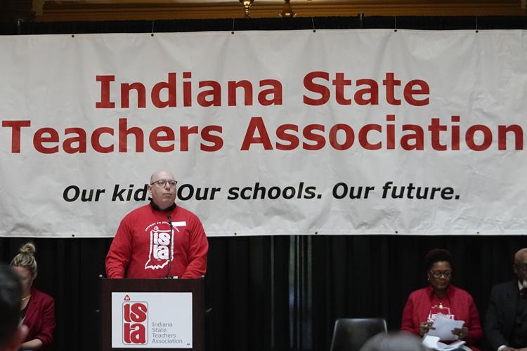 Indiana Budget Indiana Budget - Teacher rally - AP 4-13-2023 3