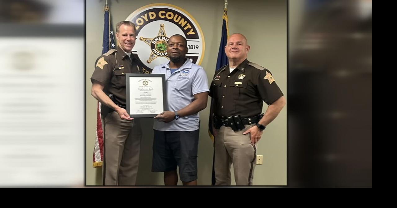 Floyd County sheriff honors man who saved him nearly 30 years ago ...
