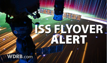 International Space Station pass Tuesday morning