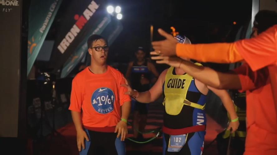 Chris Nikic, first person with Down Syndrome to complete Ironman triathlon