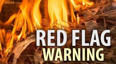 Red Flag Warning Issued for Thursday