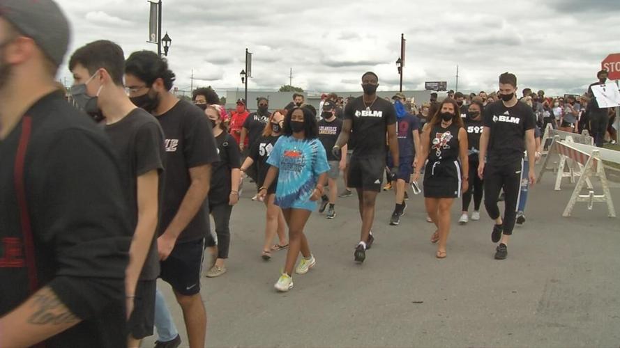 U of L men's basketball protest