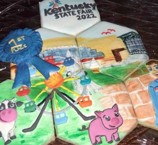 WDRB Reporter Lexie Ratterman's cookies that won a blue ribbon at the 2022 Kentucky State Fair