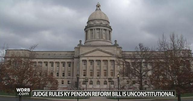 Judge rules Kentucky pension bill unconstitutional | Archive | wdrb.com