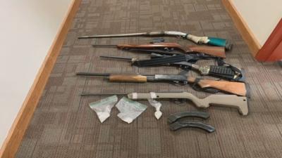 Guns Recovered in Columbus Drug Bust