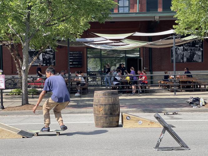 CycLOUvia in downtown Louisville on June 5, 2022.