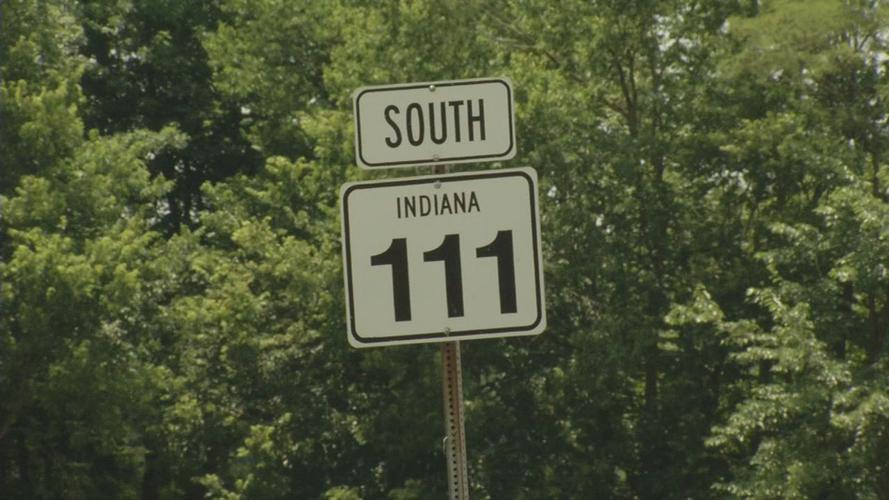 State Road 111 street sign (Floyd County, Indiana)