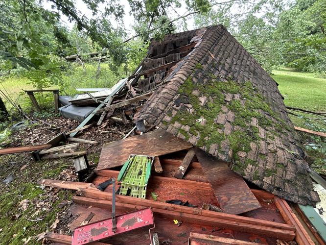 Tornado Damage in Clark County, Indiana
