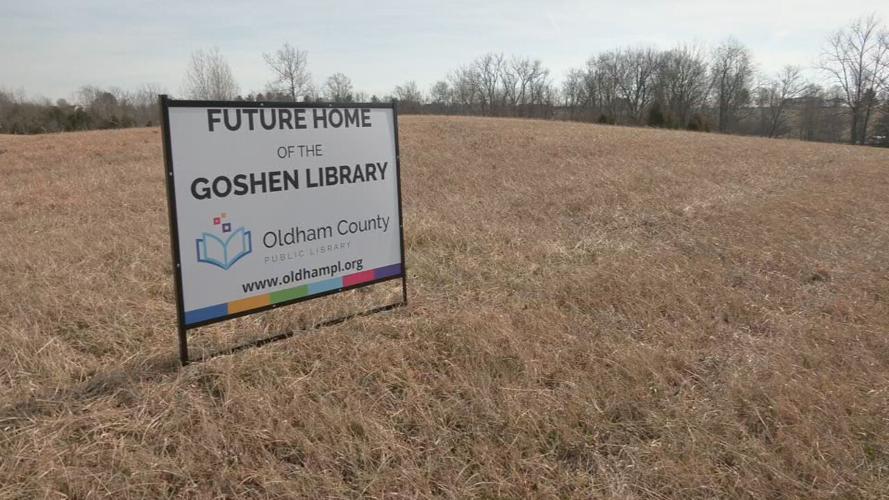 Future site of Goshen library 2-1-22