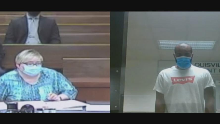 Larry Hinkle in court