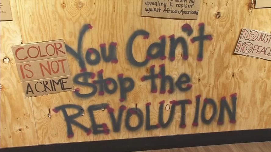 Ali Center Plywood exhibit Revolution
