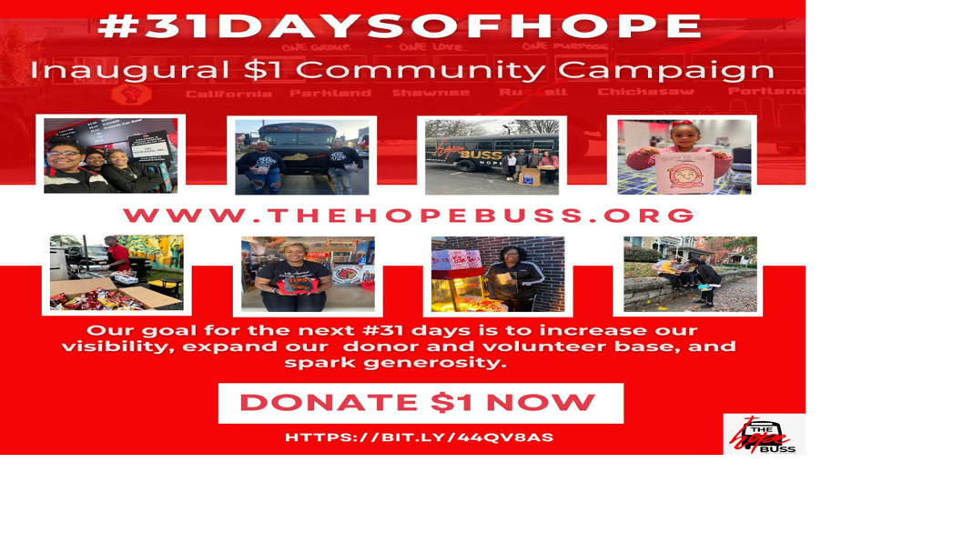 31 Days of Hope Fundraiser