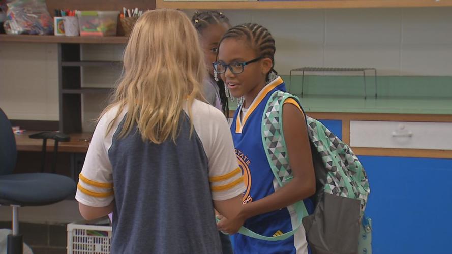 Students at J. Graham Brown School