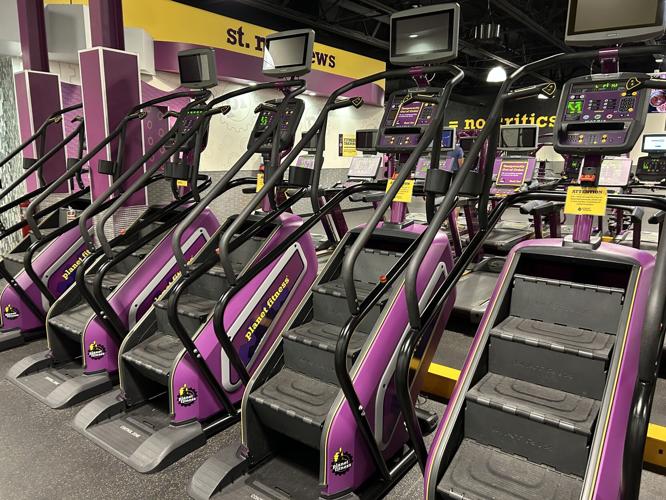 Stair climber at Planet Fitness