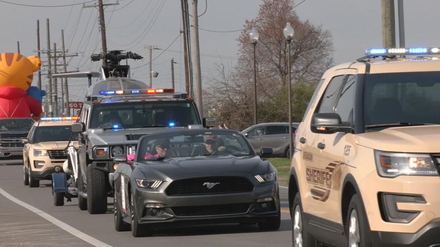 Pegasus touring parade