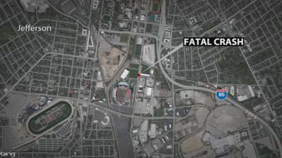 Fatal crash on Floyd Street in Louisville on Dec. 26
