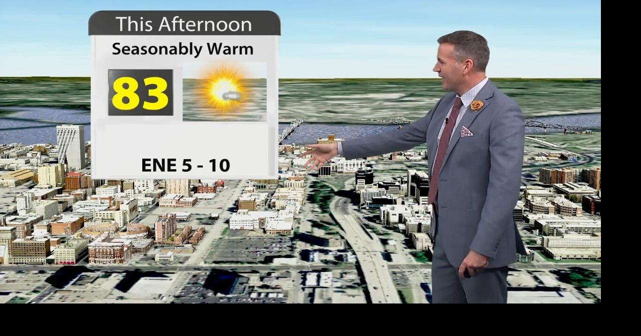Jude Redfield's Friday afternoon forecast Weather