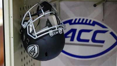 ACC football helmet
