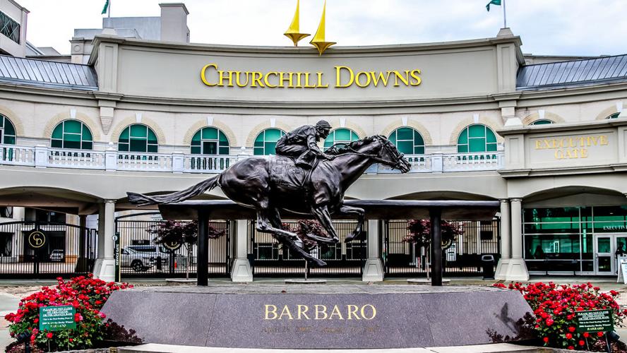 Barbaro statue Churchill Downs