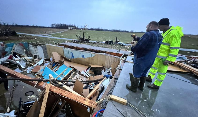 Mitchell Wooldridge - Taylor County man who lost home in possible Dec. 11, 2021 tornado