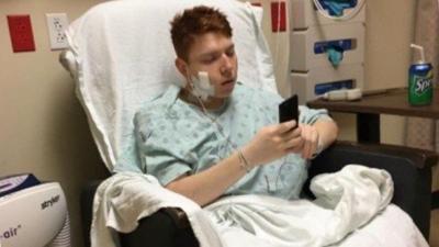 Father of teen shot in face in Jeffersontown advocates for gun safety