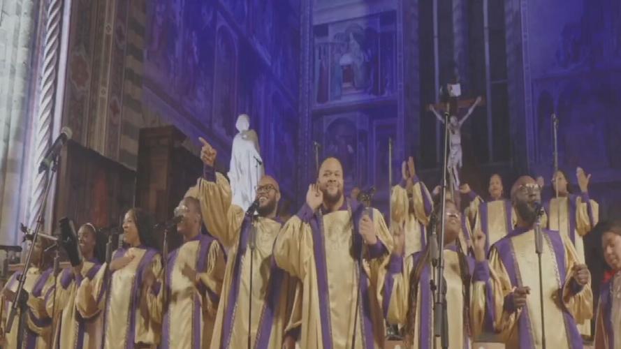 Choir group in Europe