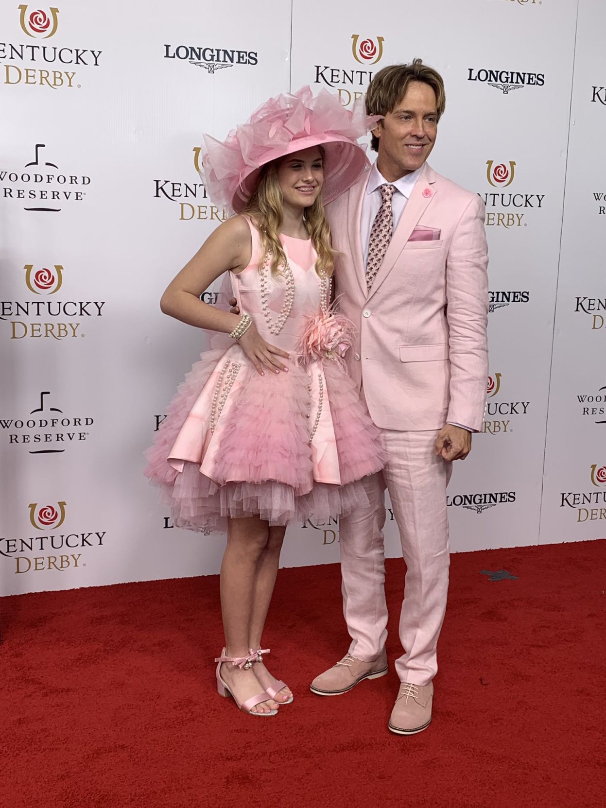 Derby 2019 - Larry Birkhead and daughter Dannielynn