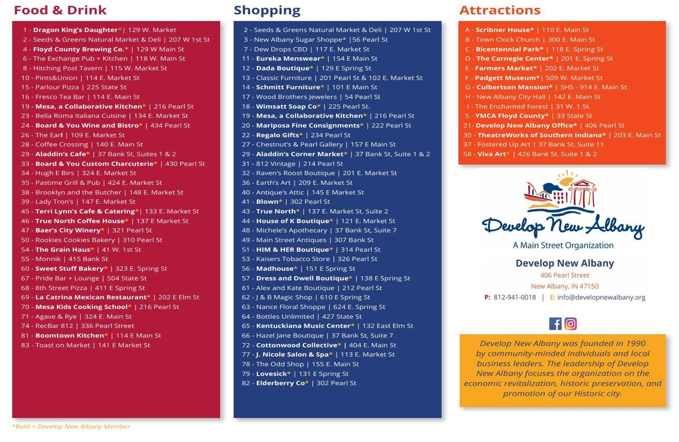 Harvest Homecoming festival map