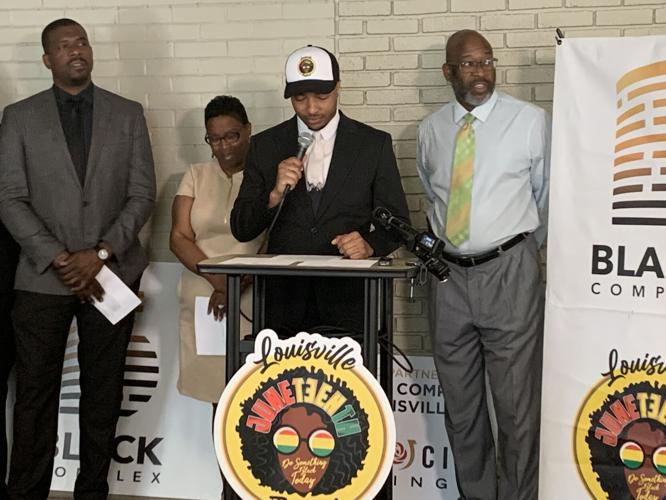 Black Complex Juneteenth press conference