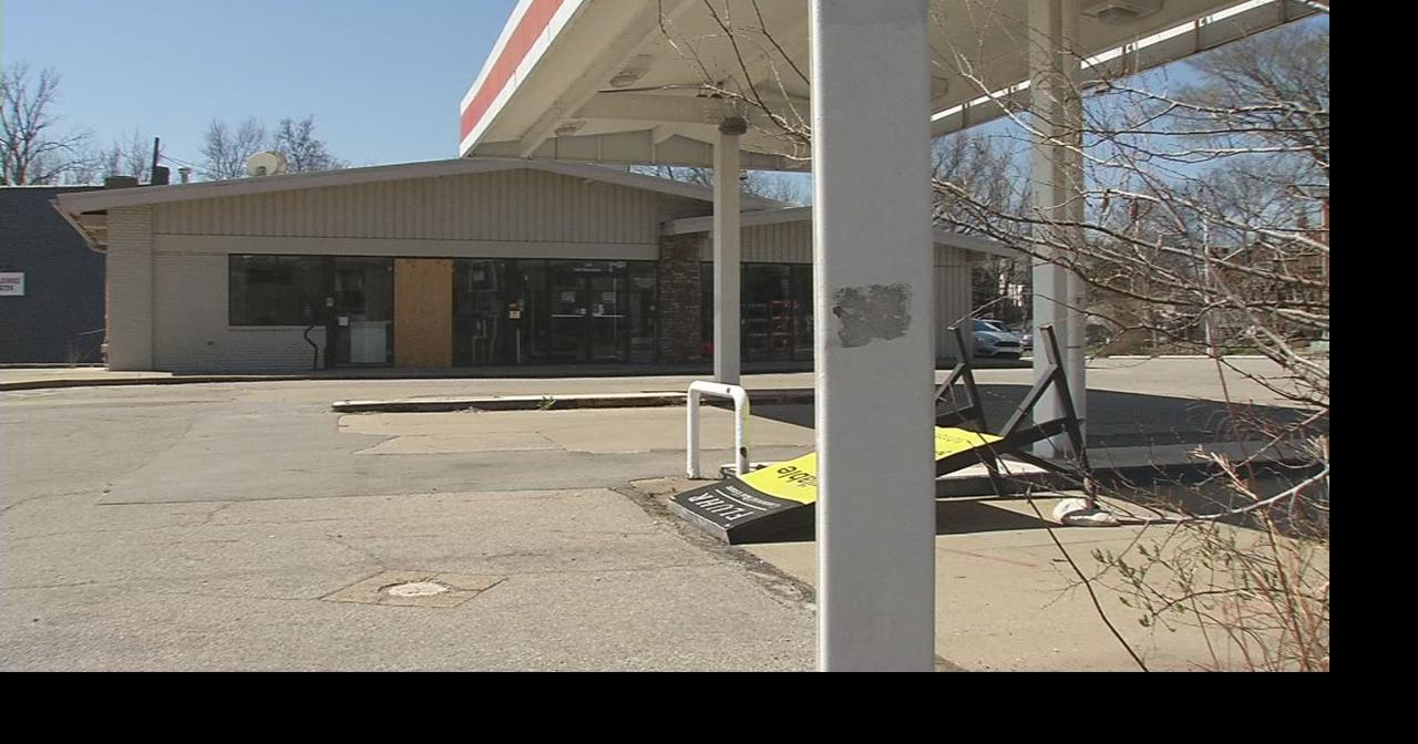 Abandoned Gas Station at Busy Highlands Intersection Planned for Redevelopment