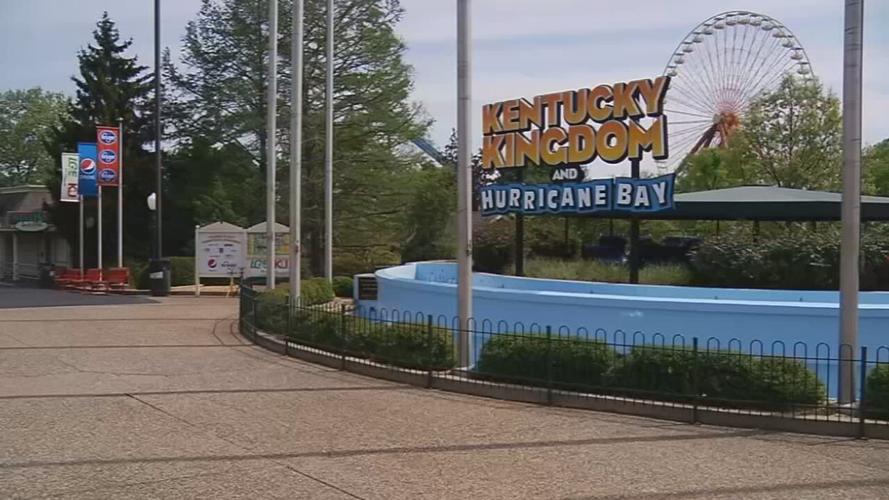 Kentucky Kingdom Hurricane Bay entrance