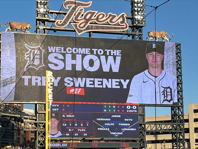 Trey Sweeney's Major League Debut