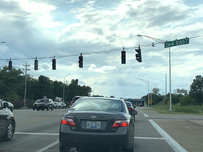 Taylorsville Road without power