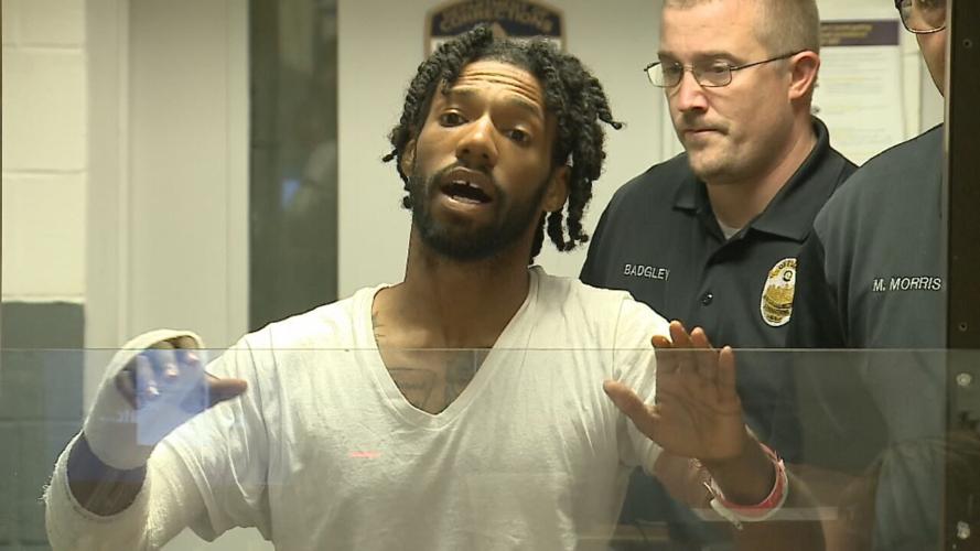 Herbert Lee has heated words with judge during July 15, 2022 arraignment