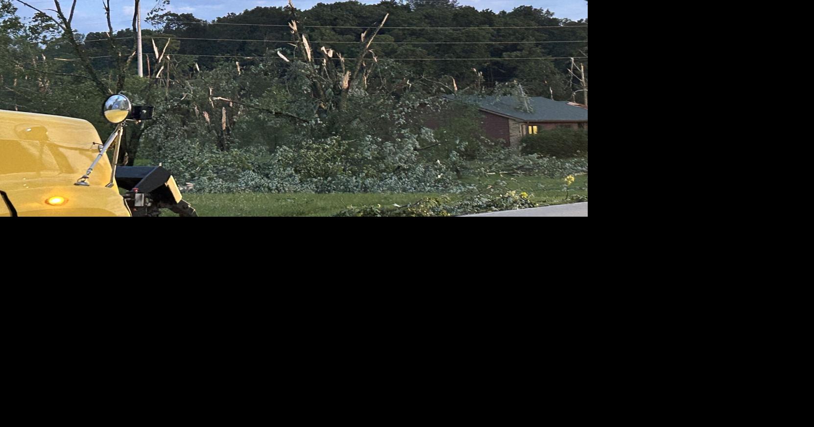 Severe storms, possible tornadoes cause damage across parts of Kentuckiana