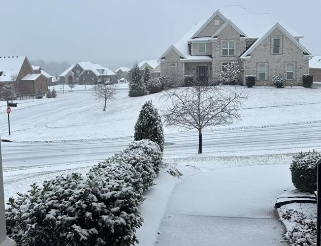 Neighborhood roads in Oldham County