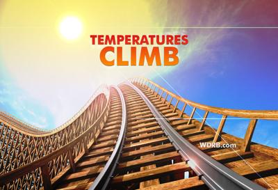 Slowly climbing up the temperature ladder