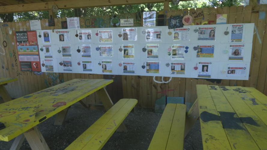 missing person's posters at Free2Hope