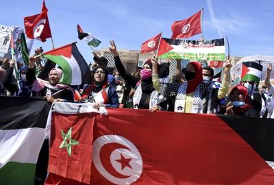 People gather in support of Palestinians in the Gaza Strip.jpeg