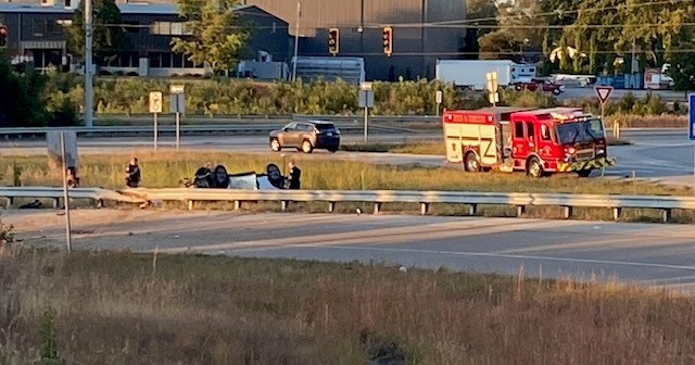 Rollover crash on I-65 ramp near Sellersburg leaves woman dead, husband - Abby's Husband Was Critically Injured In A Car Accident