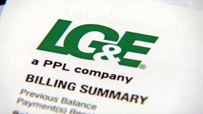 LG&E logo on bill