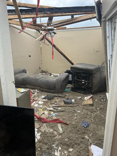 London tornado damage 5-19-25