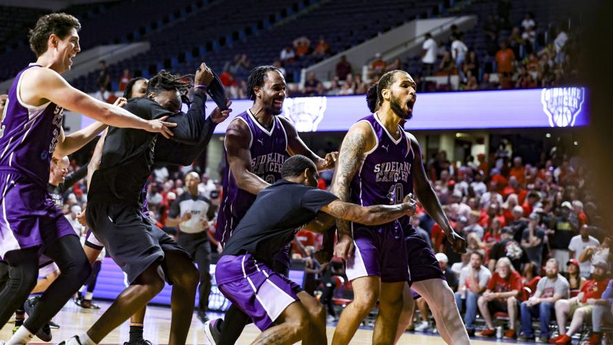 Sideline Cancer celebration
