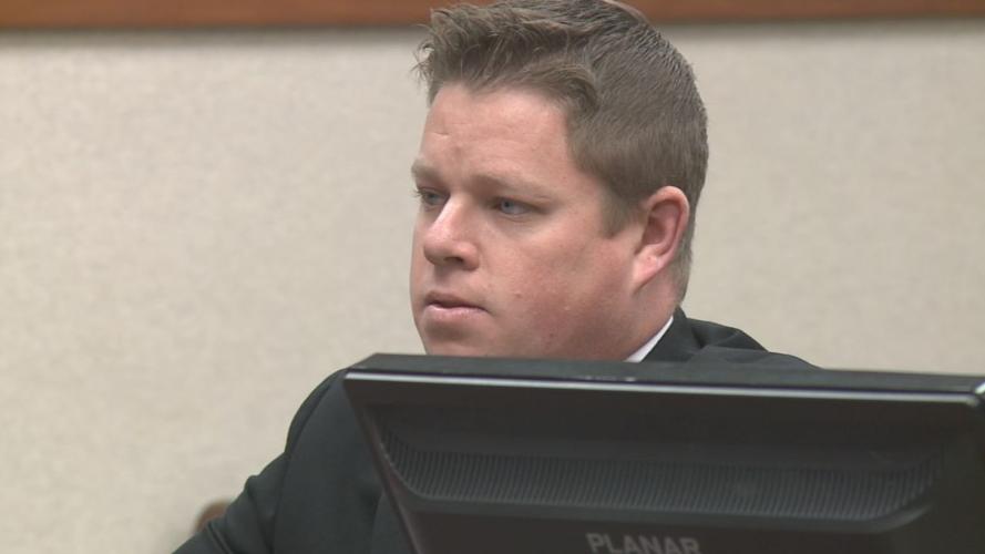 Kenneth Betts seated in court
