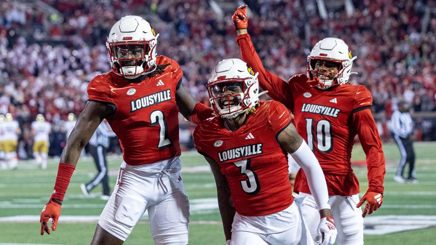 University of Louisville Cardinals Football Win over Notre Dame