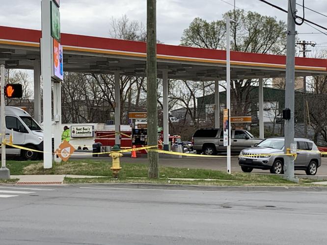 Circle K crime scene - April 4, 2022