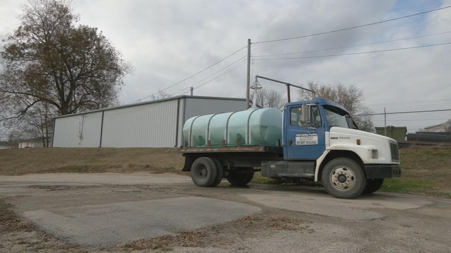 Water truck in Breckinridge County, Kentucky